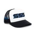 TRIPLES SIGNATURE TRUCKER HAT BLACK/WHITE
