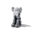 Kaws Passing Through Open Edition Vinyl Figure Grey