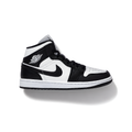 Jordan 1 Mid Split Black White (Women's)