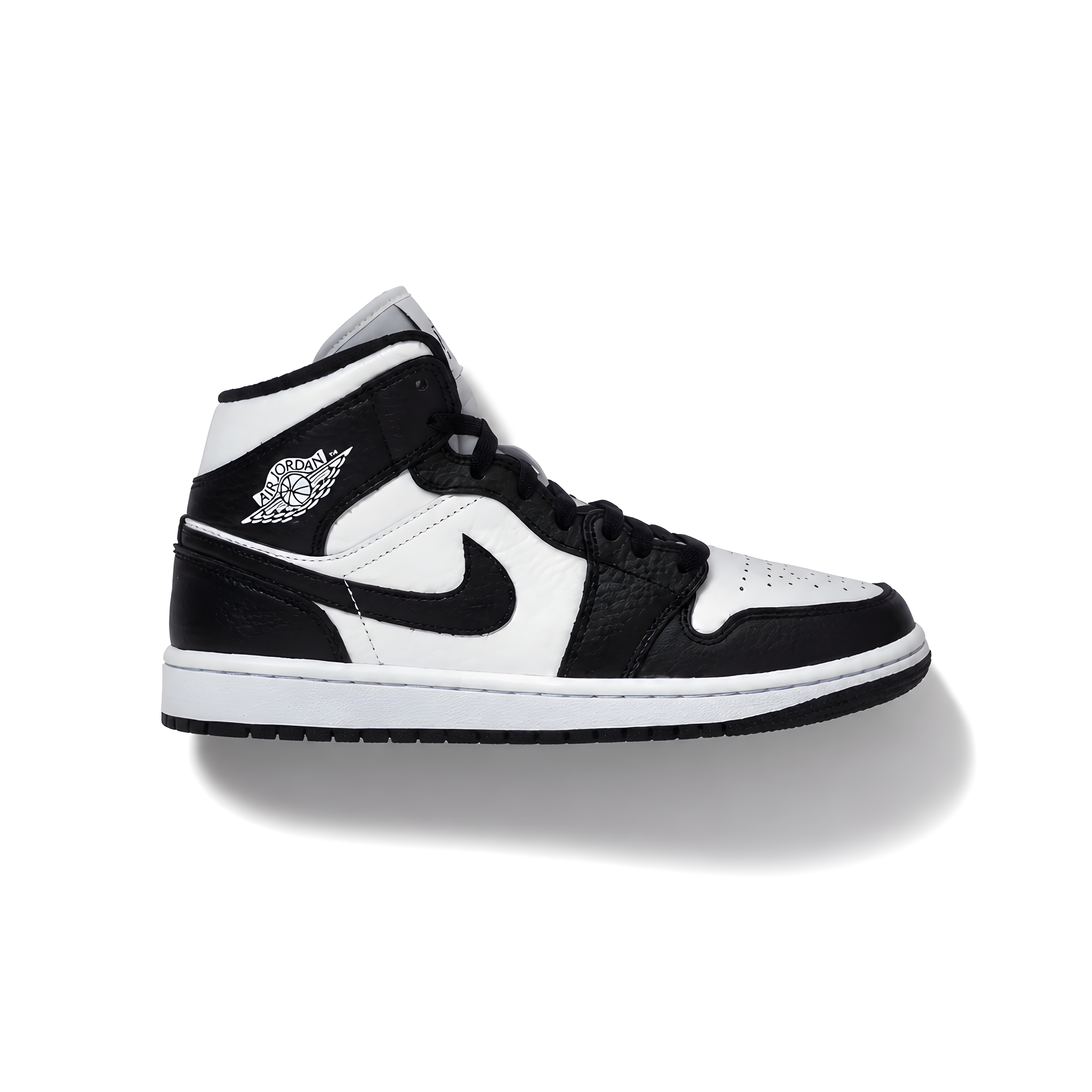 Jordan 1 Mid Split Black White (Women's)