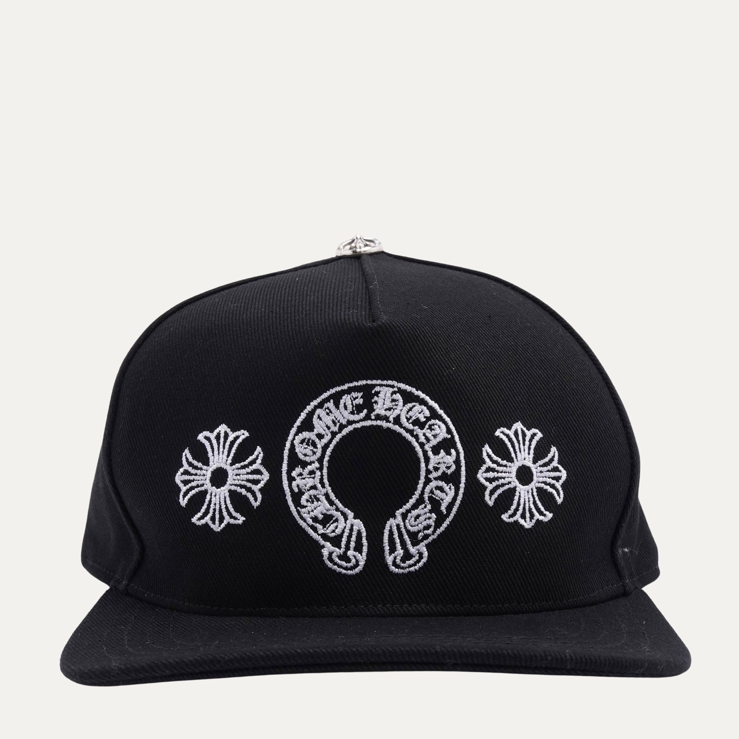 Chrome Hearts Horseshoe Denim Baseball Hat