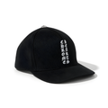 Chrome Hearts Hat Vertical Logo Black