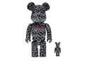 Bearbrick Atmos Reverse Elephant 100% & 400% Set Black