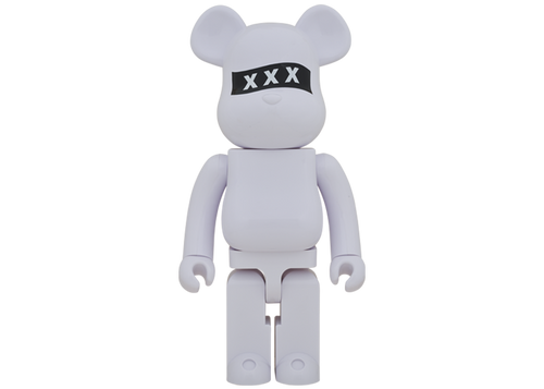 BEARBRICK X GOD SELECTION XXX 1000% WHITE – TRIPLES LUXURY BEARBRICK X GOD SELECTION XXX 1000% WHITE – TRIPLES LUXURY