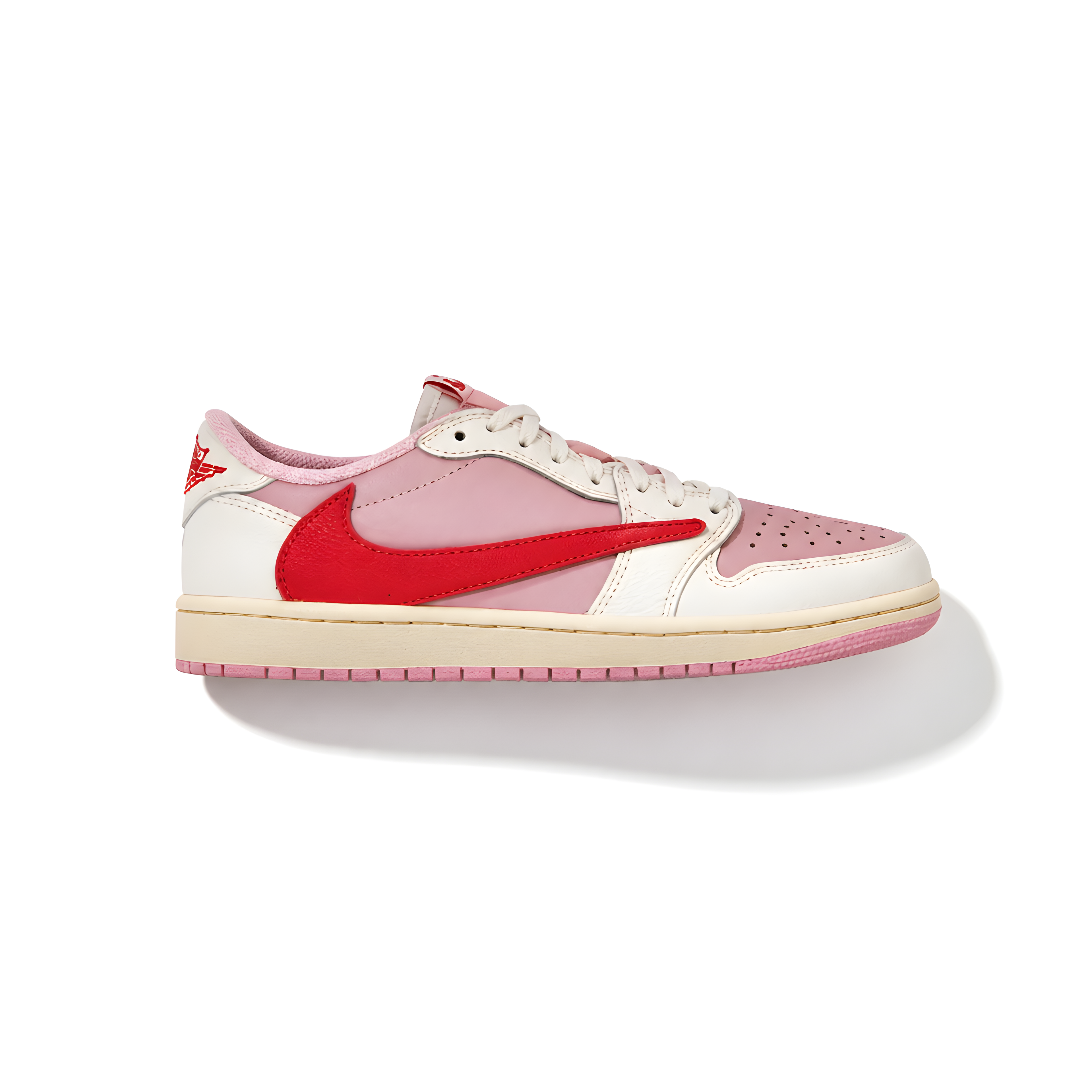 Jordan 1 Retro Low OG SP Travis Scott Sail Tropical Pink