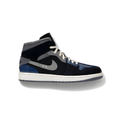 Jordan 1 Mid SE Craft Obsidian French Blue Ashen Slate White