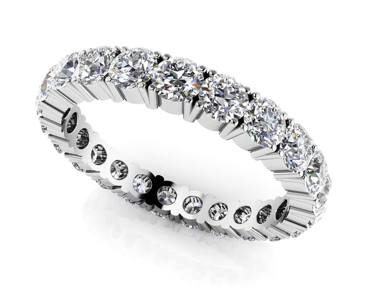 RING ETERNITY LAB DIAMOND EVERLASTING LOVE WHITE GOLD