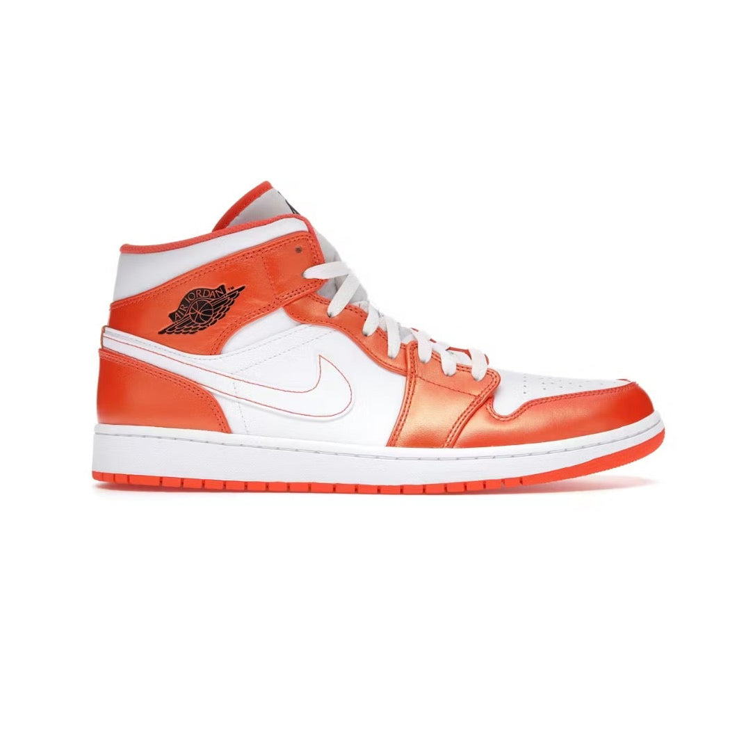 Jordan 1 Mid Metallic Orange