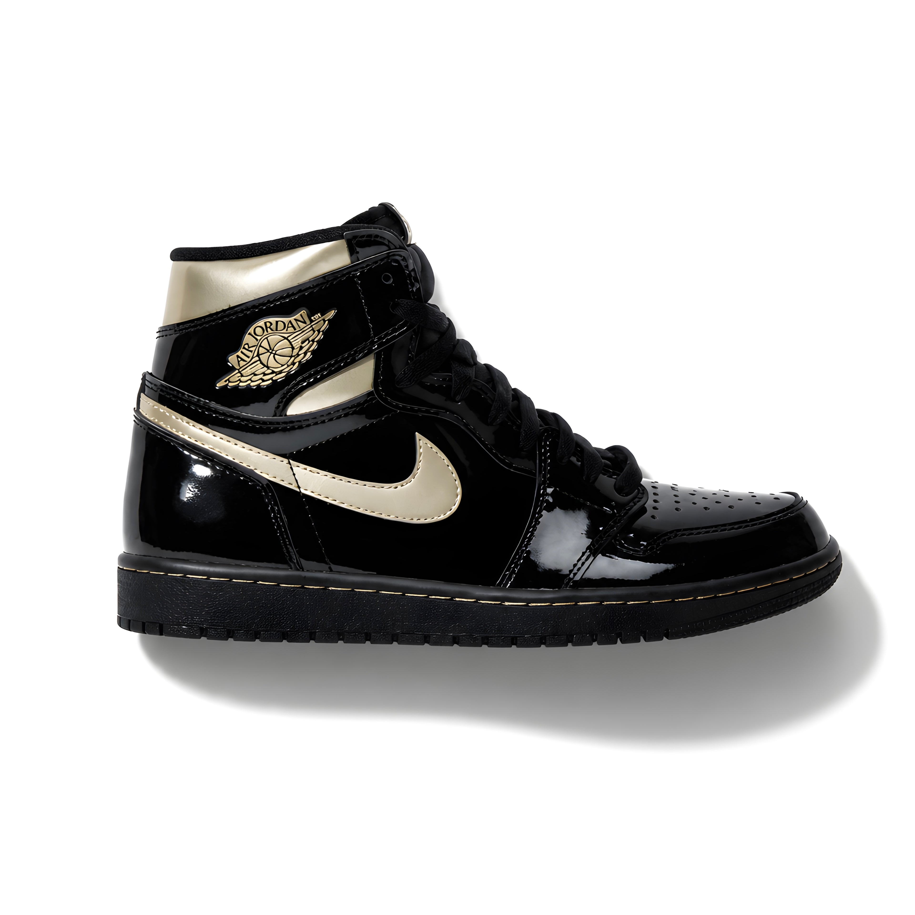 Jordan 1 Retro High Black Metallic Gold (2020)