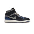 Jordan 1 Mid SE Craft Obsidian French Blue Ashen Slate White