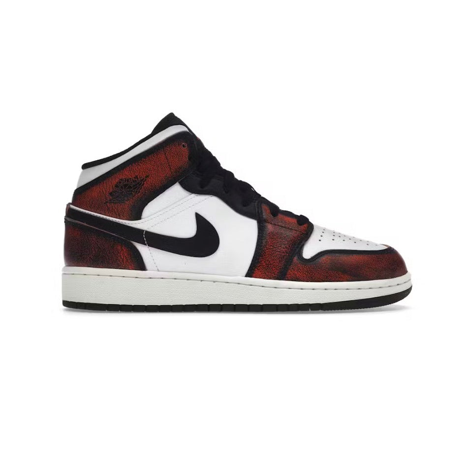 JORDAN 1 MID WEAR-AWAY (GS)