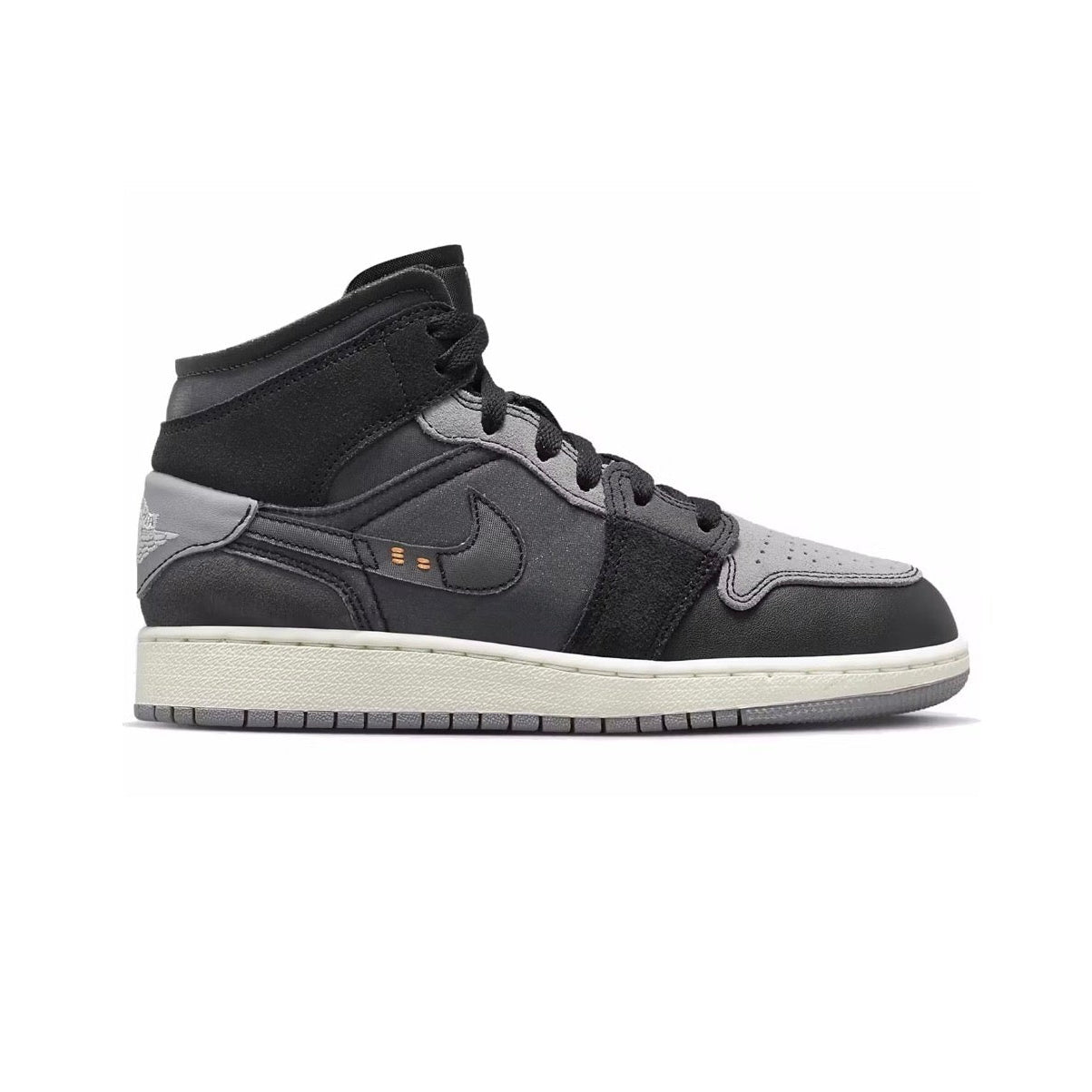 JORDAN 1 MID CRAFT INSIDE OUT BLACK