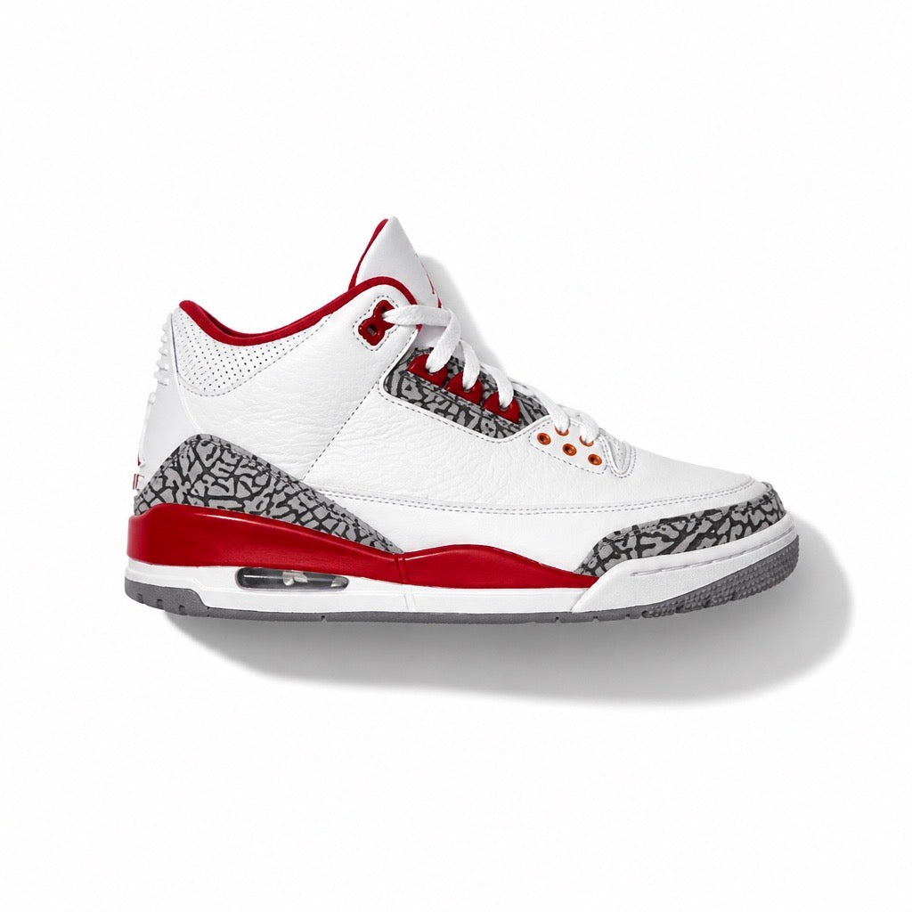 JORDAN 3 RETRO CARDINAL RED