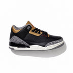 Jordan 3 Retro Black Cement Gold (Women's)