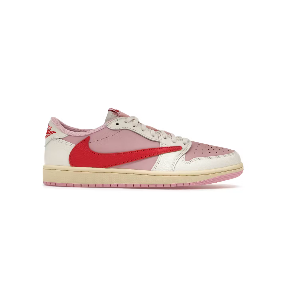 Jordan 1 Retro Low OG SP Travis Scott Sail Tropical Pink