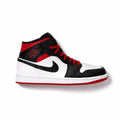 Jordan 1 Mid Black Gym Red
