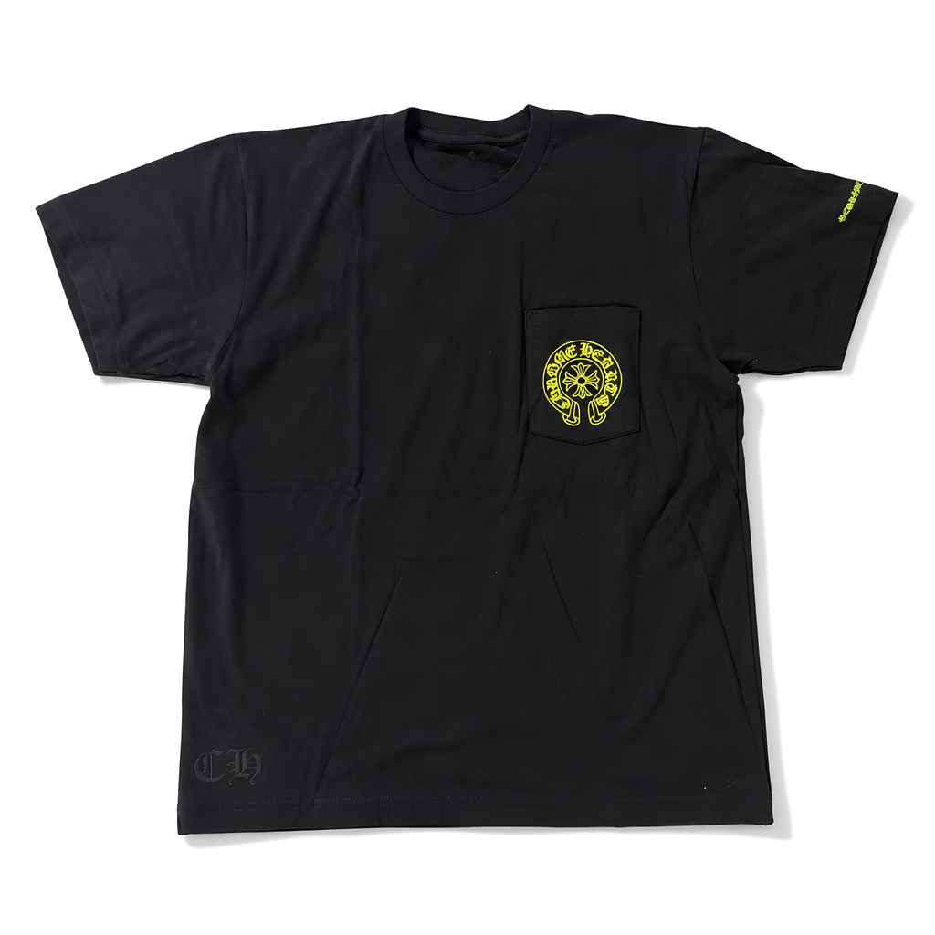 Chrome Hearts Neon Horaeshoe Tee Black