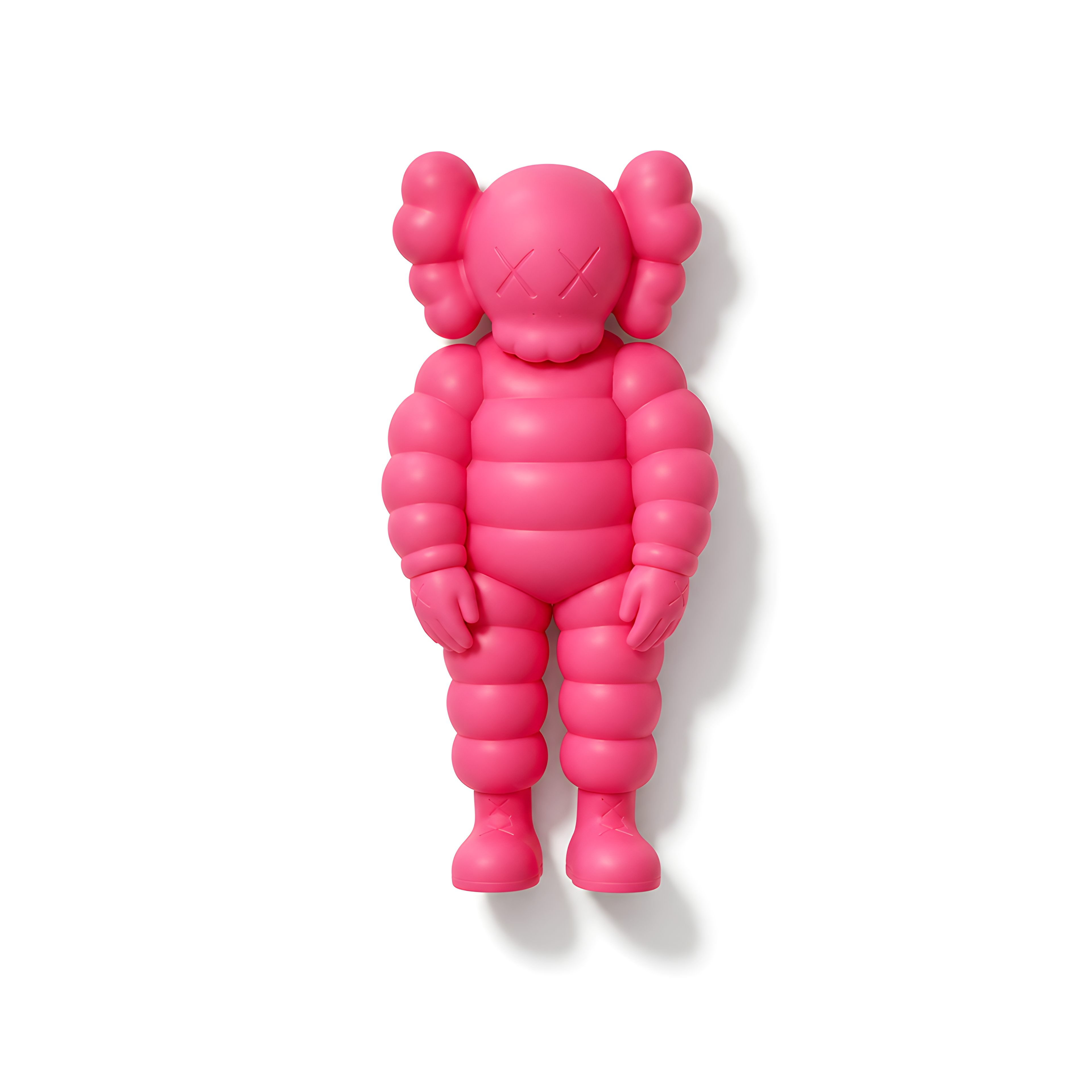 KAWS What Party Vinyl Figure Pink