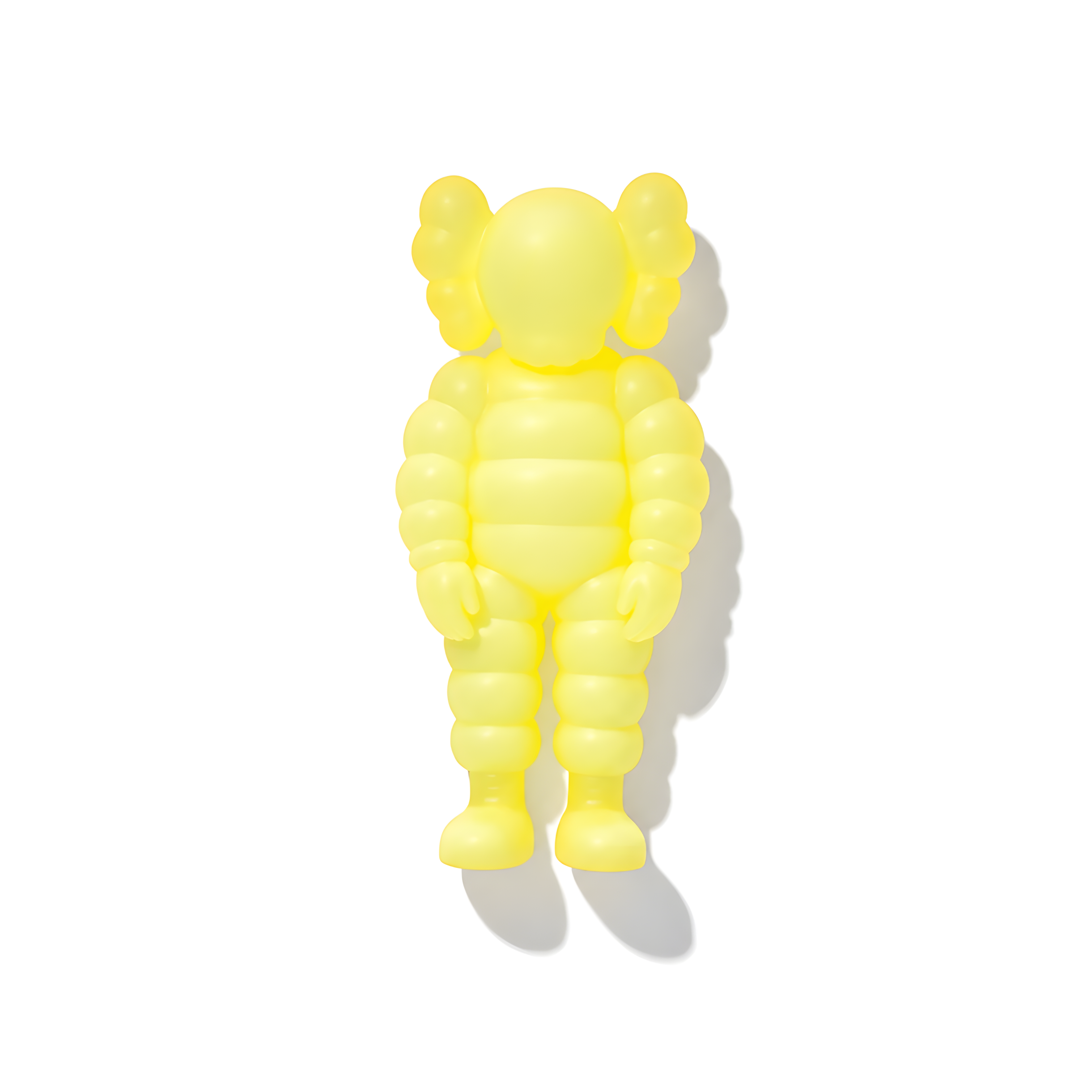 KAWS What Party Vinyl Figure Yellow