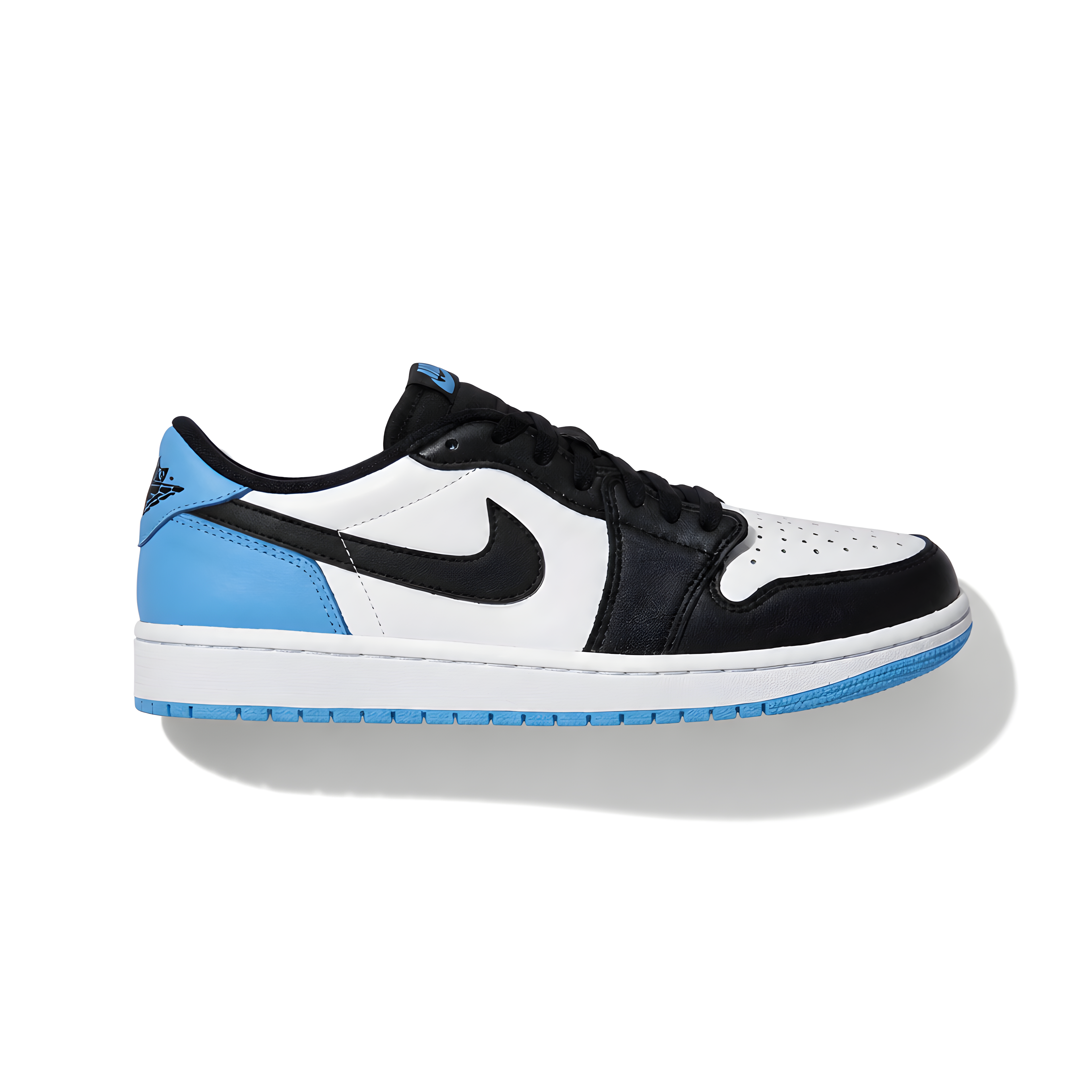 Jordan 1 Retro Low OG Black Dark Powder Blue