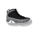 JORDAN 9 RETRO PARTICLE GREY