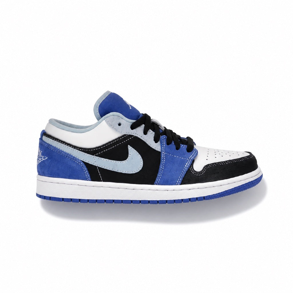 JORDAN 1 LOW RACE BLUE WHITE