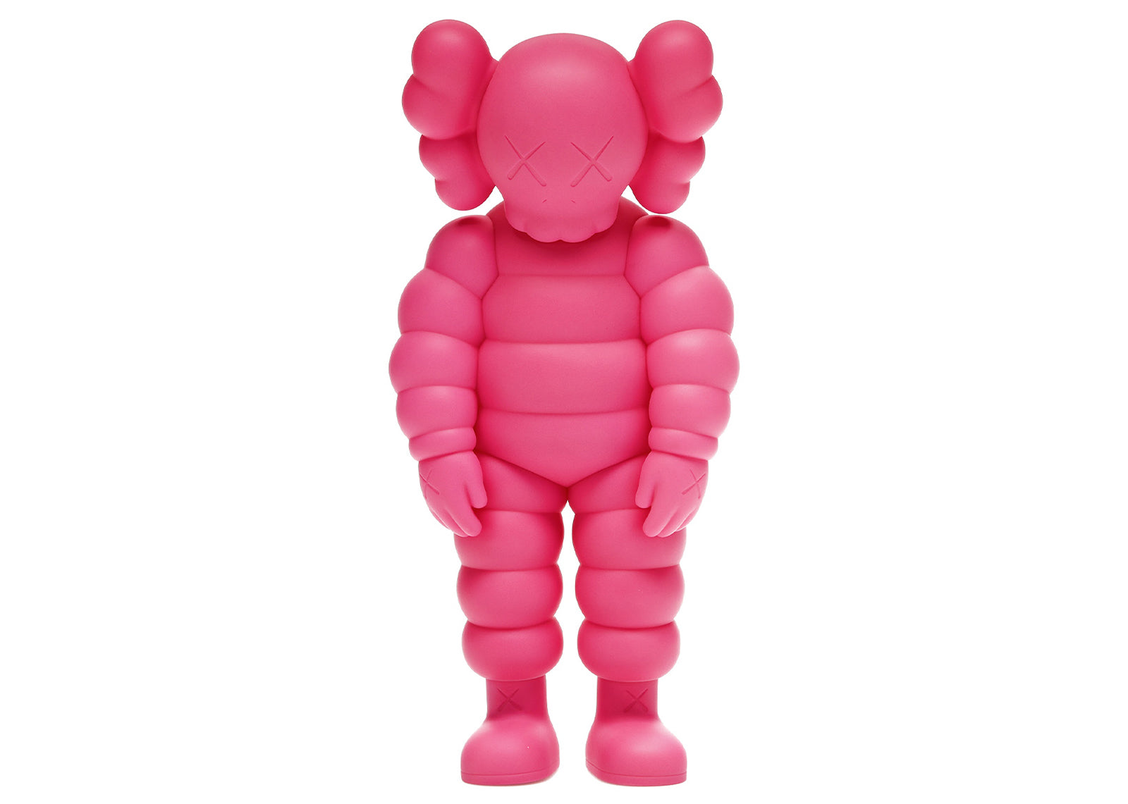 KAWS What Party Vinyl Figure Pink
