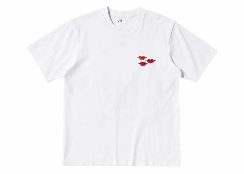 KAWS X UNIQLO WARHOL GRAPHIC TEE WHITE/PINK