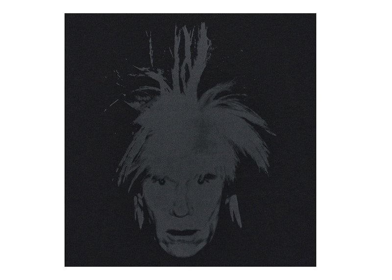 KAWS X UNIQLO WARHOL GRAPHIC TEE BLACK