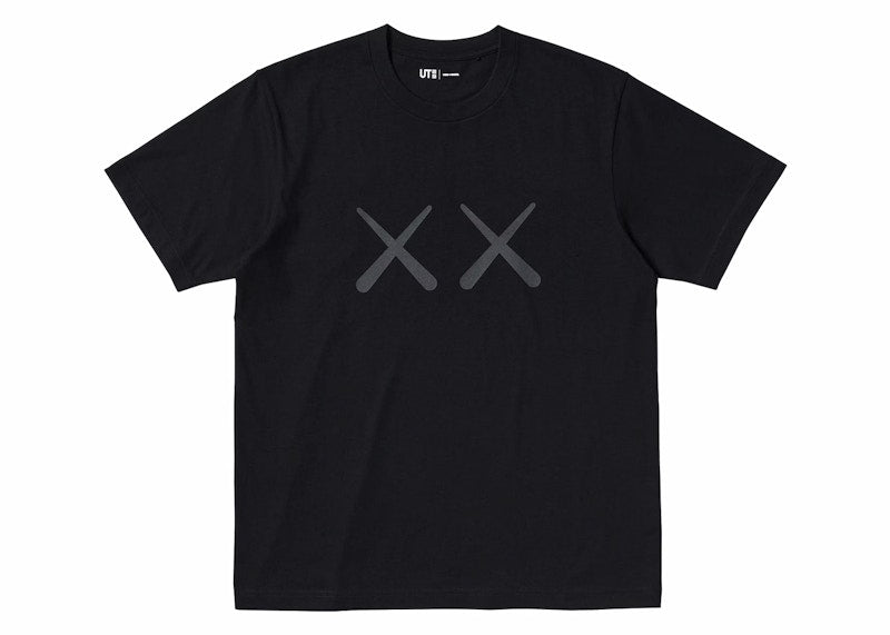 KAWS X UNIQLO WARHOL GRAPHIC TEE BLACK