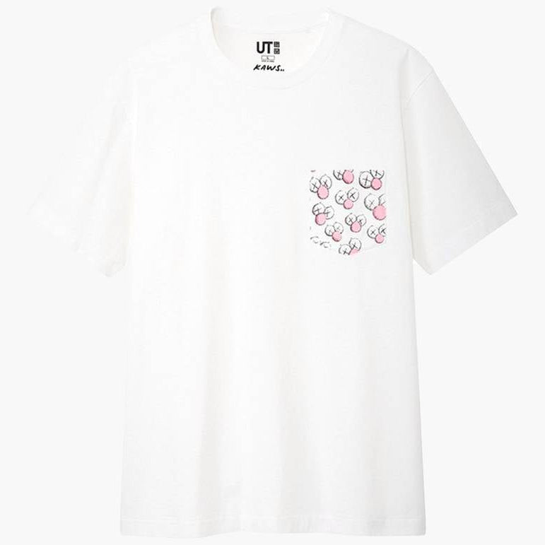 Kaws x Uniqlo BFF Pocket Tee White