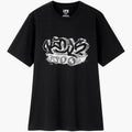 Kaws x Uniqlo Wordmark Tee Black