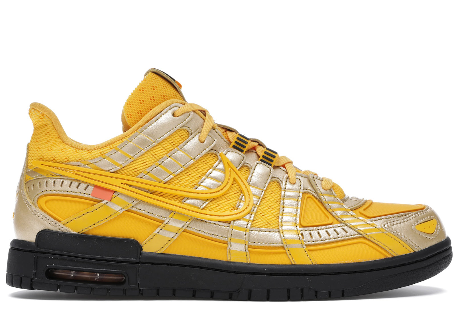 NIKE AIR RUBBER DUNK OFF-WHITE UNIVERSITY GOLD