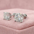 Classic Four Prong Diamond Studs 2ct