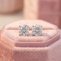STUDS CLASSIC FOUR PRONG LAB DIAMOND 7.5MM