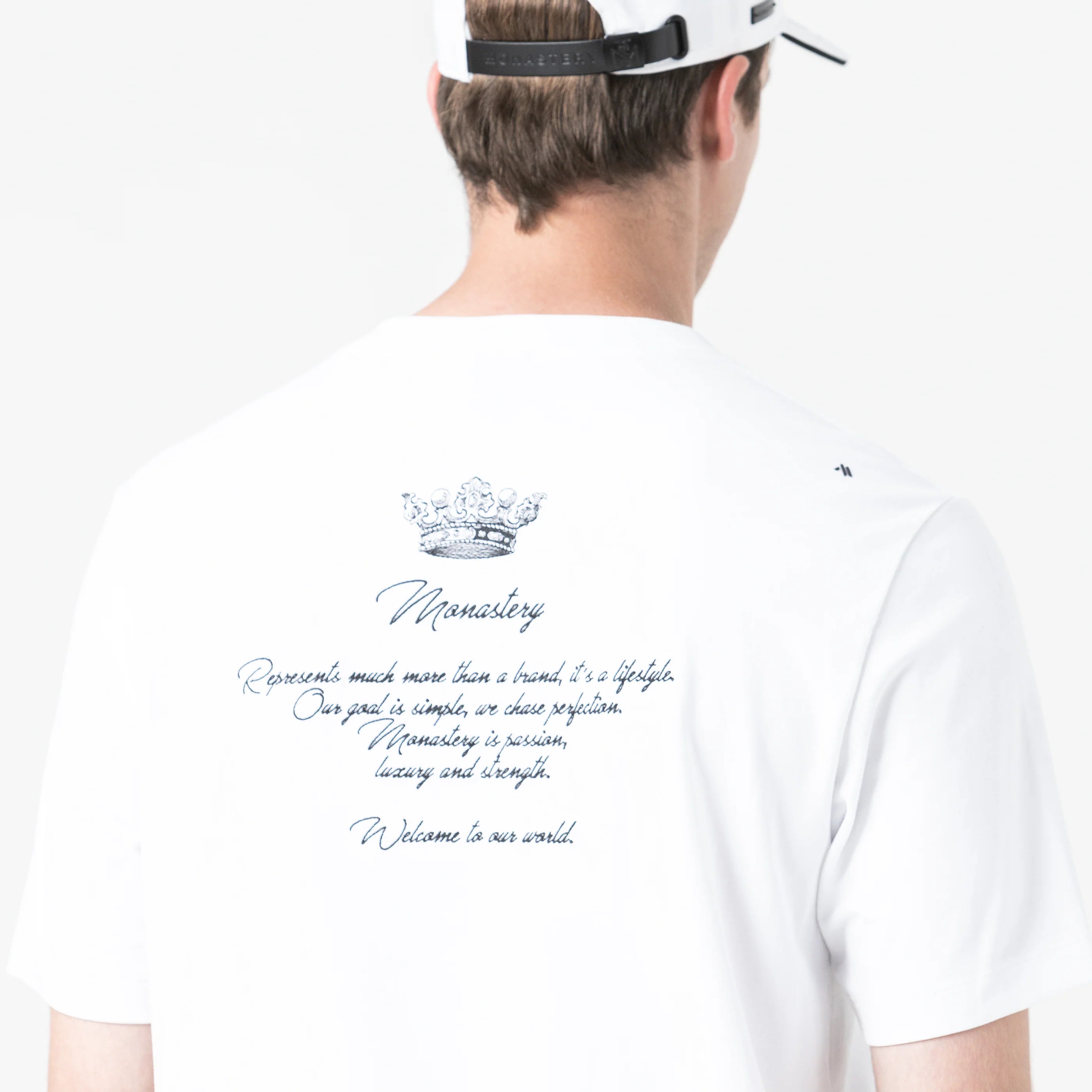 MONASTERY WARSEL T-SHIRT MEN WHITE