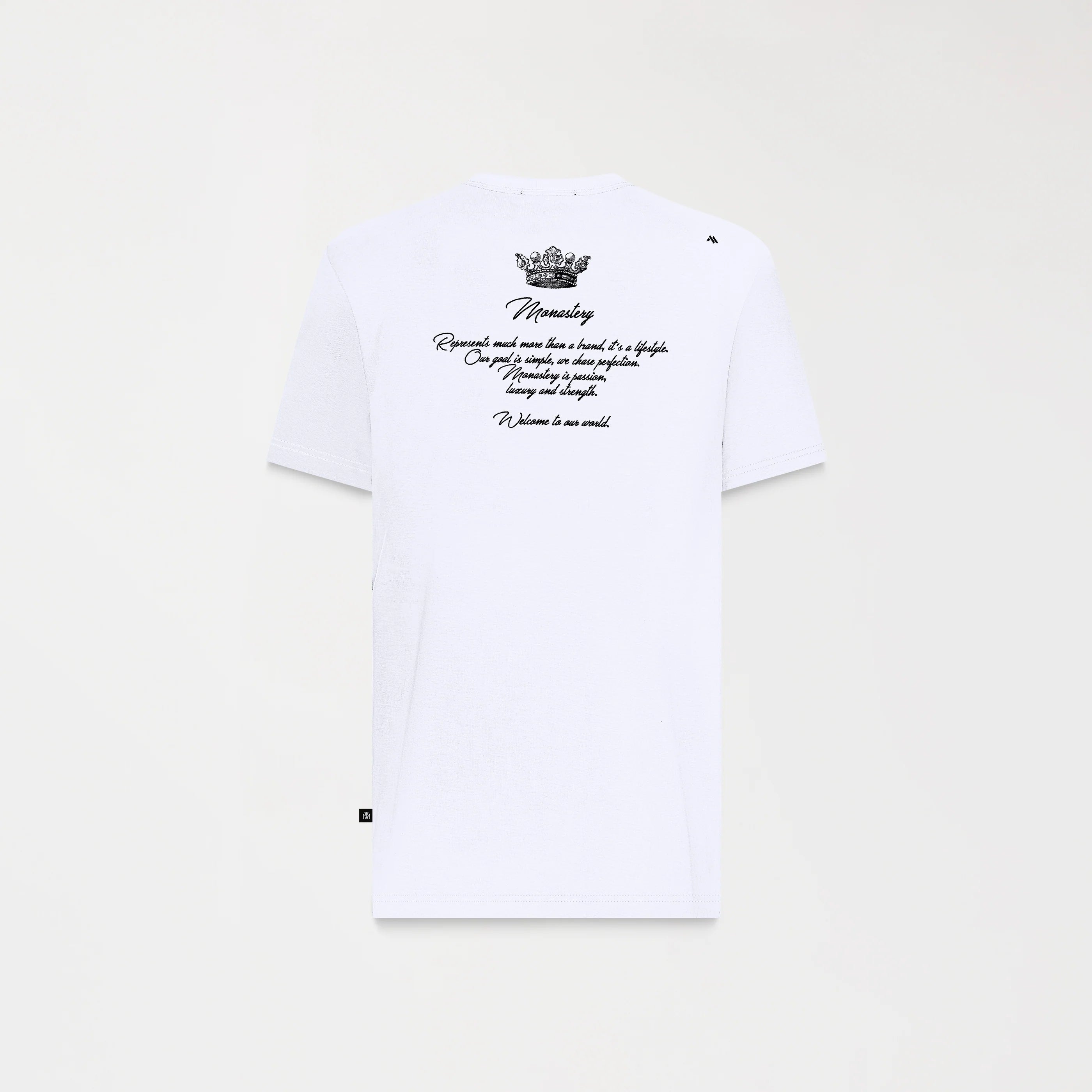 MONASTERY WARSEL T-SHIRT MEN WHITE