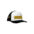 TRIPLES SIGNATURE TRUCKER HAT BLACK/WHITE