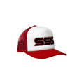 TRIPLES SIGNATURE TRUCKER HAT RED/WHITE