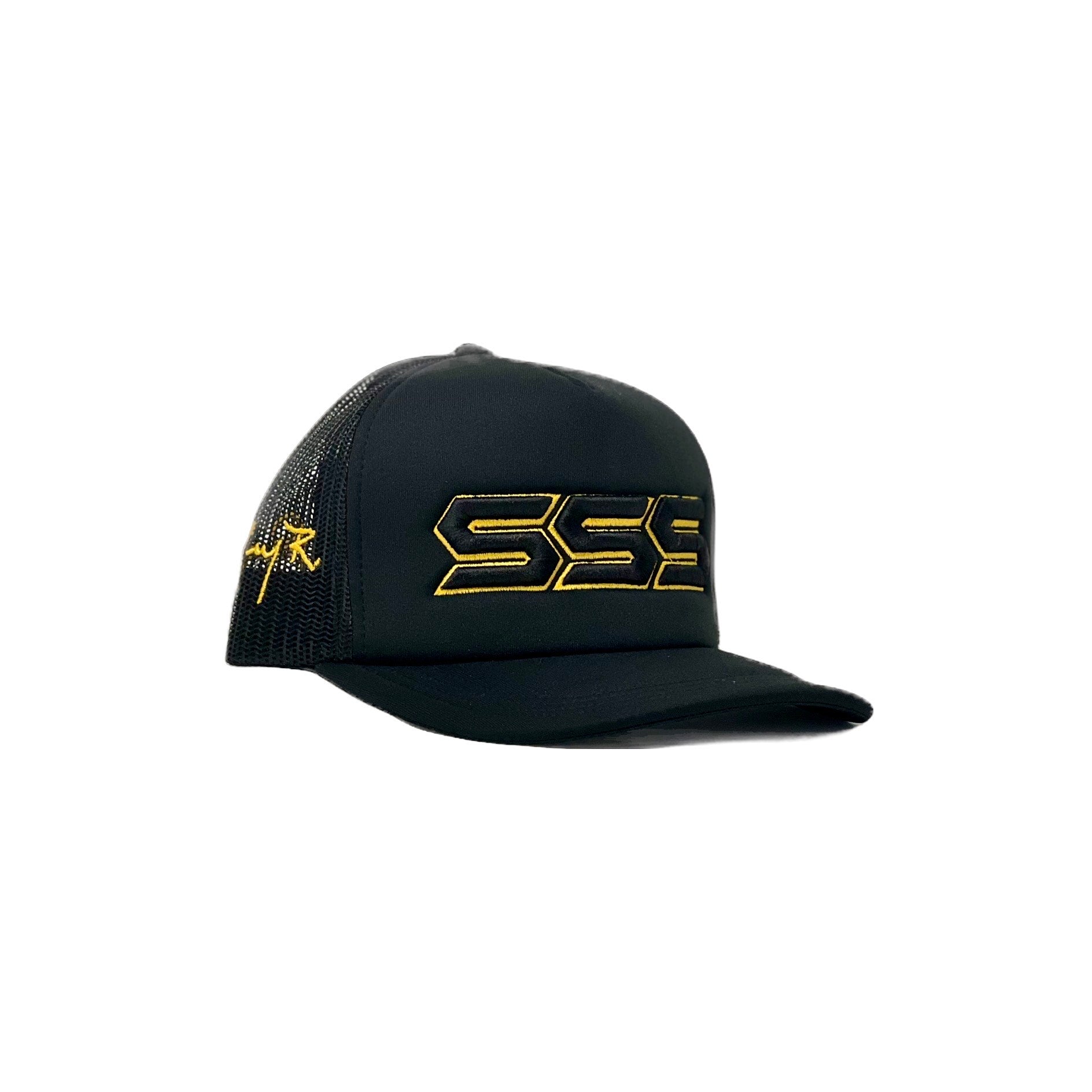 TRIPLES SIGNATURE TRUCKER HAT BLACK