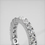 RING ETERNITY LAB DIAMOND EVERLASTING LOVE WHITE GOLD